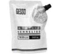 Sennelier - Gesso - pour peinture acryllique, peinture à l'huile, peinture aquarelle, détrempé, tempera à l'œuf, caséine, peinture à la gouache - blanc - 500 ml