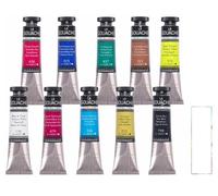 Sennelier Gouache extra fine 10 tubes de 21 ml et 1 carte