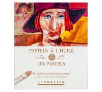 Sennelier Huile Pastels - Cardboard Box Set 24 Portrait