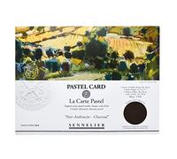 Sennelier La Carte Carte Pochette, 40 x 27,9 cm, Monochromatique Anthracite