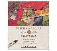 Sennelier Pastels à l'huile Artistes – Ensemble de 24, boîte en carton, nature morte