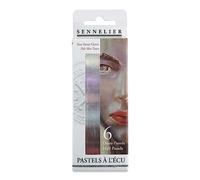 Etui de 6 demi pastels à l'écu Sennelier portrait peaux claires Multicolore G