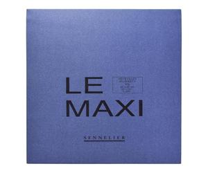 Sennelier Maxi bloc à dessin, blanc, 25,4 x 25,4 cm