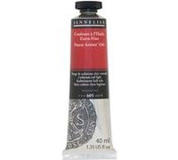 Sennelier - Peinture à l'huile - Extra-fine - Rouge cadmium clair véritable - N°605 - Tube de 40ml Rouge