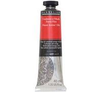 Sennelier - N°609 Huile Extra-Fine Sennelier 40 Ml Rouge Cad Orange Véritable