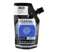 Sennelier : Peinture acrylique abstraite : 120 ml : satin : teinte bleu cobalt