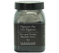 Sennelier - Pigment Sennelier pot 200 ml 35g n 761 noir pour fresque