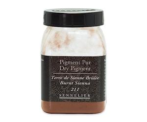 Sennelier - Pigment Sennelier pot 200 ml n 211 terre Siennee brûlée