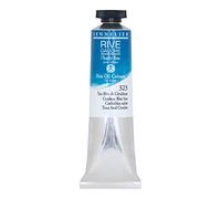 Sennelier Rive Gauche Fine Oil Color for Artists, 40ml Tube, Cerulean Blue Hue 323