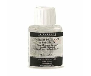 Sennelier - Sennelier vernis brillant a tableau flacon 75 ml