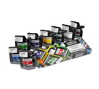 Sennelier Peinture acrylique Abstract Satinée Coffret 8 couleurs Sachet 40 ml