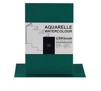 Carnet Accordéon Uskbook Papier Grain Torchon 300 G Sur M²