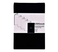Sennelier USKbook Concertina Urban Carnet de croquis multimédia 340 g/m² Couverture lin noir