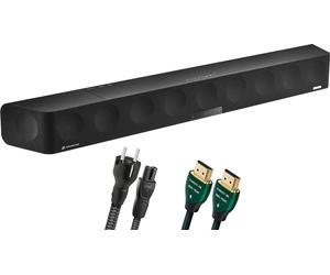Sennheiser Ambeo SoundBar Max + Audioquest NRG-Y2 (2 m) et Forest HDMI 48 (1,5 m) - Barres de son