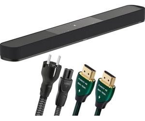 Sennheiser Ambeo SoundBar Plus + Audioquest NRG-Y2 (2 m) et Forest HDMI 48 (1,5 m) - Barres de son