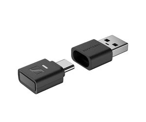 Sennheiser BTD 700 Port - aptX Lossless, Auracast, Émetteur TransPlug & Play Audio pour Casques Audio et Enceintes - Latence Ultra-Faible, Bluetooth 5.4, Compatible USB-C & USB-A