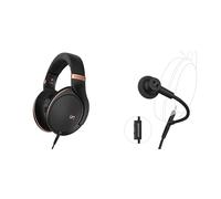 Sennheiser Casque Bundle Casque Filaire HD 505 SE Copper Edition HD 500 BAM, Microphone à Perche Haute qualité enfichable pour Les Jeux et Les appels