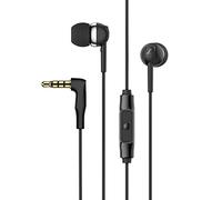 Sennheiser CX 80S Écouteurs Intra-Auriculaires avec télécommande Intelligente intégrée à Un Bouton Noir