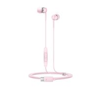 Sennheiser CX 80U - Écouteurs intra-auriculaires filaires, connexion USB-C, télécommande intelligente à un bouton avec microphone intégrée, écouteurs fermés pour une réduction passive du bruit, sakura