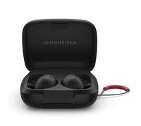 Sennheiser écouteurs Momentum Sport avec Suivi de Fitness pour Rythme Cardiaque et température corporelle - Son Clair avec ANC adaptatif, Maintien sécurisé, durée de Vie de la Batterie 24h - Noir