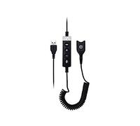 Sennheiser Enterprise Solution EPOS USB-Ed CC 01 MS - Câble Adaptateur Certifié Microsoft Teams, USB vers Easy Disconnect, Compatible avec Les Séries Impact 600 et 200