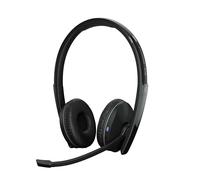 Sennheiser Micro-casque supra-auriculaire Bluetooth Stéréo Noise Cancelling, volume réglable - noir
