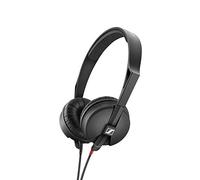 Sennheiser HD 25 LIGHT Casque supra-aural léger de monitoring et DJ | Conception robuste à arceau unique | Câble bilatéral amovible de 1,5 m et adaptateur jack de 1/4" inclus | Noir (508664)