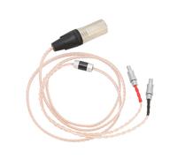 Sennheiser HD800 HD800S HD820 Câble XLR équilibré à 4 broches mâle de 1,2 m / 3,9 pieds