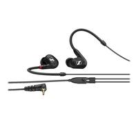 Sennheiser IE 100 PRO - Écouteurs avec micro - intra-auriculaire - montage sur l'oreille - Bluetooth - sans fil, filaire - jack 3,5mm - isolation acoustique - noir