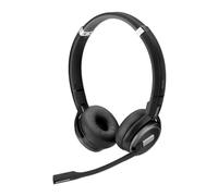 Sennheiser Impact SDW 60 HS - Casque DECT sans Fil de Haute qualité, Réduction de Bruit, Optimisé pour UC, Connectivité Multi-appareils, Options de Port Flexibles