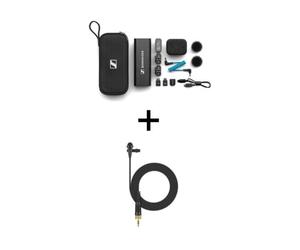 Sennheiser Kit Profile Wireless Système de microphone sans fil tout-en-un + 2x micro cravate ME 2
