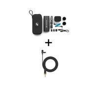 Sennheiser Kit Profile Wireless Système de microphone sans fil tout-en-un + 2x micro cravate ME 2 + Garantie 5 Ans