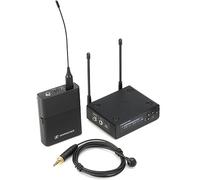 Sennheiser Kit Système Micro-Cravate numérique Portable sans Fil EW-DP ME4 Set - Noir avec Micro cardioïde ME4 avec lavallière (700022)