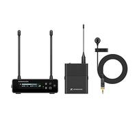 Sennheiser Kit Système Micro-Cravate numérique Portable sans Fil EW-DP ME4 Set - Noir avec Micro cardioïde ME4 avec lavallière (700022)