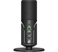 Sennheiser Microphone Profile USB (700065) – Plug-and-play, cardioïde, socle, USB‑C 1,2 m – Noir