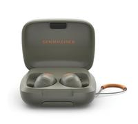 Sennheiser Momentum Écouteurs de Sport avec réglage du Son Sport et ANC adaptatif, Ajustement sécurisé, autonomie de 24 Heures, traqueur d'activité pour données de Performance corporelle, Olive