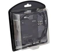 Sennheiser PC 3 Chat Casque - Solution Plug & Play, Microphone antibruit, Noir