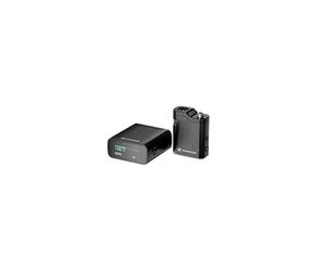 Sennheiser Profile Wireless Système de Microphones à Main et à Pince Tout-en-Un 2,4 GHz à 1 Canal | Récepteur Inclus, Fonction Flottante 32 Bits (700278)