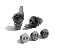 Sennheiser Protections auditives SoundProtex Plus - Protection auditive réutilisable avec 4 filtres interchangeables - Son Haute fidélité à Un Niveau sonore sécurisé - Noir
