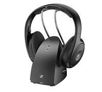 Sennheiser RS 120-W Casque supra-auriculaire sans fil pour une écoute TV cristalline avec 3 modes sonores, design léger, contrôle facile du volume, portée de 60 m, noir (renouvelé)