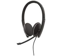 Sennheiser SC 165 USB (508317) - Casque Double Face (binaural) pour Professionnels | avec Son stéréo HD, Microphone antibruit et connecteur USB (Noir)