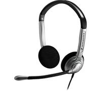 Sennheiser SH 350 - Casque d'écoute - Noir - Argent - Binaural - 1 m - Filaire - 300 - 3400 Hz Sennheiser