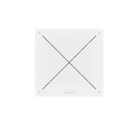 Sennheiser TeamConnect Ceiling 2 blanc Microphone plafonnier pour salles de conférence, avec détection automatique de la voix par beamforming, Dante &