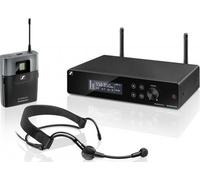 Sennheiser XSW 2-ME3-B, Microphone pour casque, microphone à condensateur, récepteur pour montage en rack, métal, émetteur de poche, acrylonitrile-butadiène-styrène (ABS)