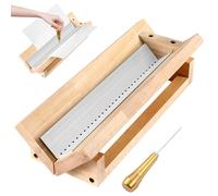 SENNOR Berceau de perforation avec guide de perçage en aluminium - Poinçon et règle inclus, ensemble d'outils de poinçonnage signature pour loisirs créatifs, surface lisse pour une utilisation facile