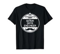 Senor Data Engineer - Funny Geek Joke T-Shirt, Homme, Noir, 4XL