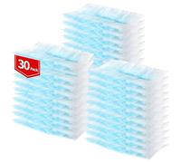 Senowi Lot de 30 recharges électrostatiques pour dépoussiéreur Swiffer, recharges multi-surfaces, plumeau en microfibre pour le nettoyage, non parfumé