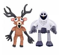 SENPOWER Lot de 2 jouets en peluche 99 nuits dans la forêt, 38,1 cm 99Nights en forme de cerf, hibou, monstre, animaux en peluche à collectionner pour les fans de jeu