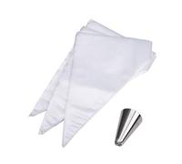 SenPuSi 100Pcs Poches à Douilles Jetables Plastique Plus Épais Poches Patissières Jetables en Plastique pour Glaçage Gâteau