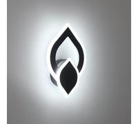SENQIU Applique Murale Intérieure LED 16W, 6500K Blanc Froid
